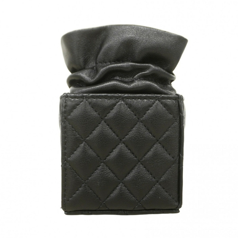 香奈兒 Matelasse 鏈條肩背包，羊皮，黑色，女士-9