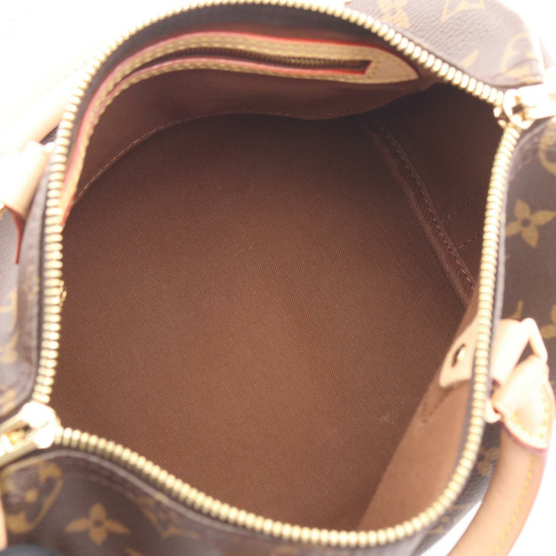 路易威登 Speedy Bandouliere 25 手提包，塗層帆布和皮革，Monogram 圖案，女士，棕色，M46977-2
