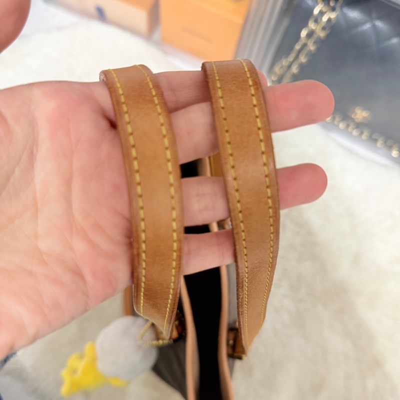 狀態不錯8新✨LV老花 小水桶  內裡全皮 肩背 手提都可以 經典好用又可愛-40