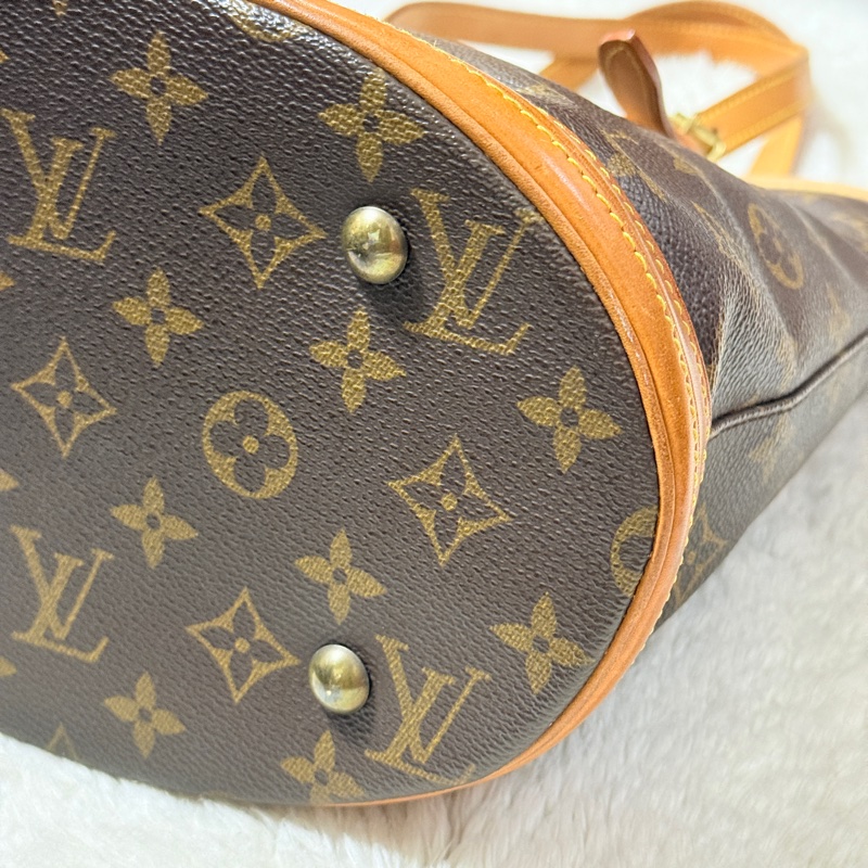 8新✨LV老花 小水桶 內裡全皮 肩背 手提都可以 經典好用又可愛-18