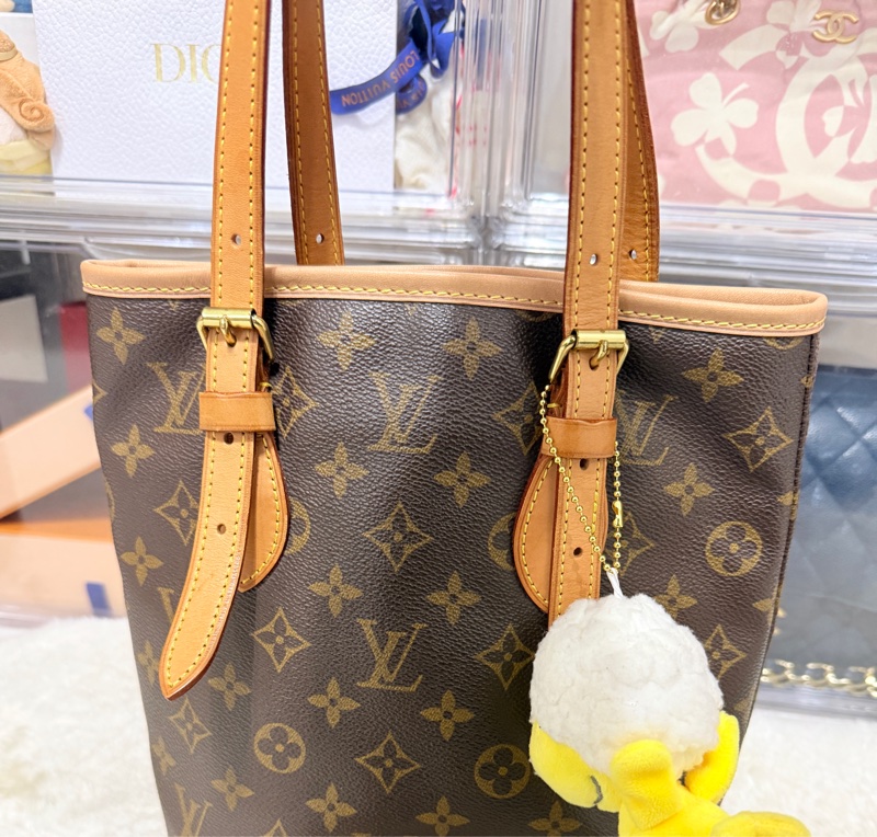 8新✨LV老花 小水桶 內裡全皮 肩背 手提都可以 經典好用又可愛-43