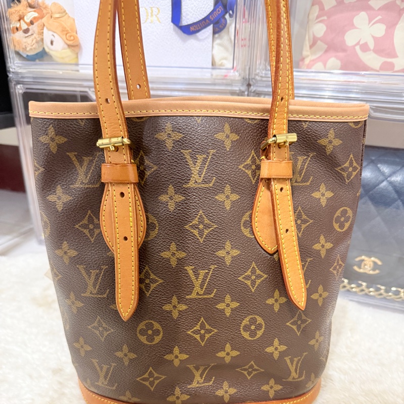 8新✨LV老花 小水桶 內裡全皮 肩背 手提都可以 經典好用又可愛-44