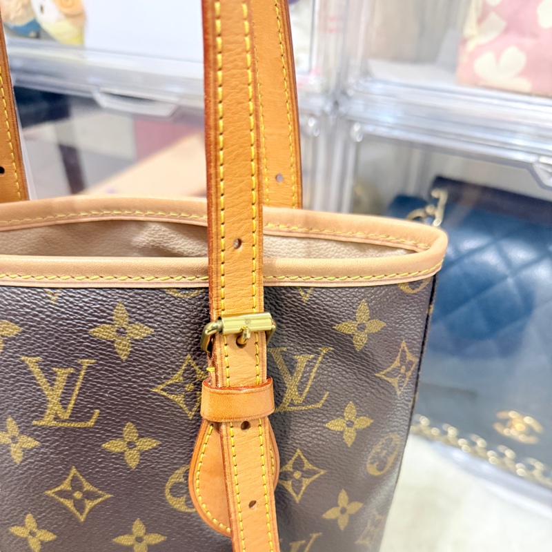 8新✨LV老花 小水桶 內裡全皮 肩背 手提都可以 經典好用又可愛-47