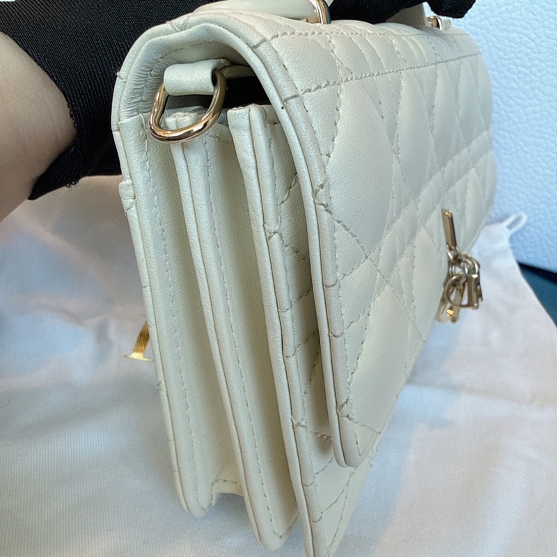 Dior✨My lady Dior 藤格紋鏈條包 櫃上再售十萬-5