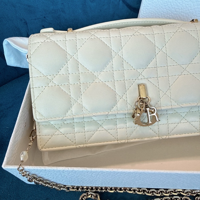 Dior✨My lady Dior 藤格紋鏈條包 櫃上再售十萬-7