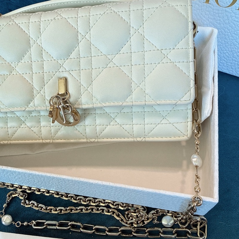 Dior✨My lady Dior 藤格紋鏈條包 櫃上再售十萬-8
