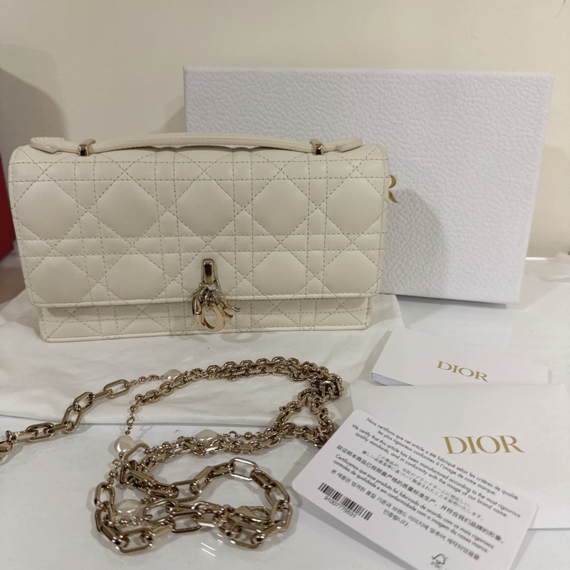 Dior✨My lady Dior 藤格紋鏈條包 櫃上再售十萬-4