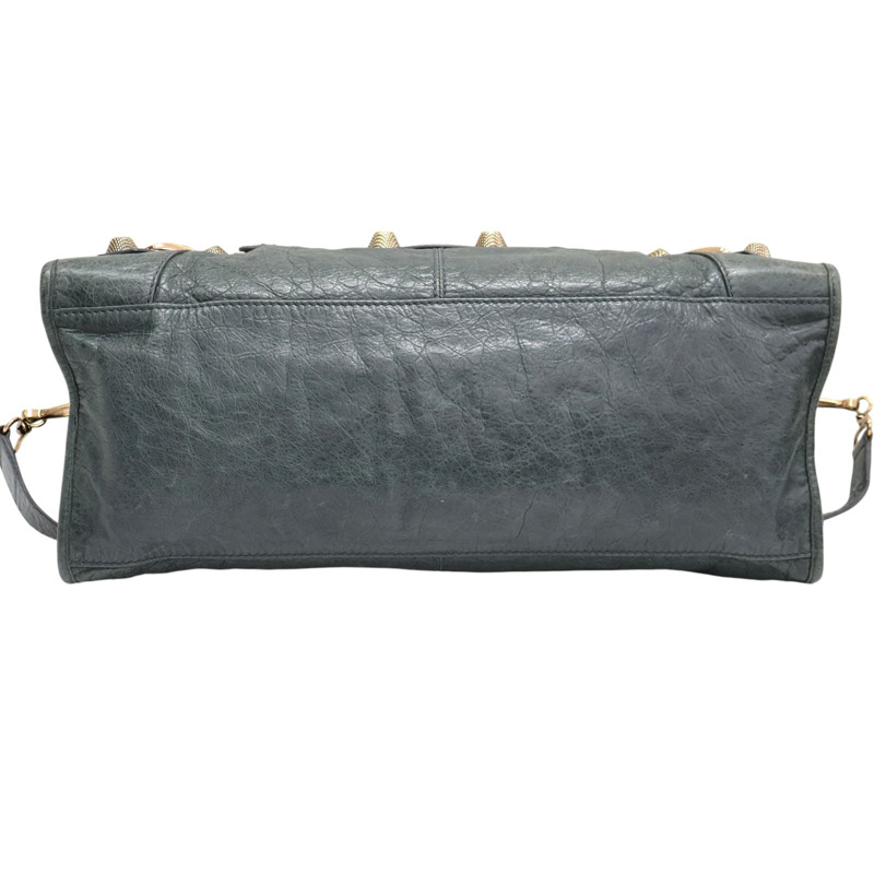 灰藍色羊皮 The Giant Work 兩用包 173080【Balenciaga 巴黎世家】 173080-3