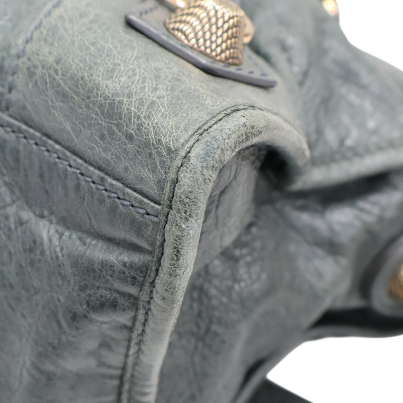 灰藍色羊皮 The Giant Work 兩用包 173080【Balenciaga 巴黎世家】 173080-11