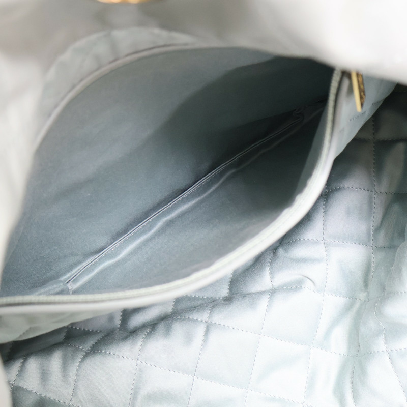 藍綠色 牛皮 22 鍊帶 肩背包 AS3260【CHANEL 香奈兒】 AS3260-5