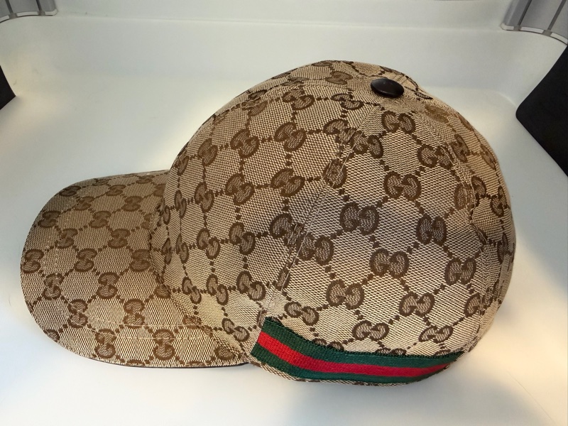 Gucci老花logo 棒球帽-1