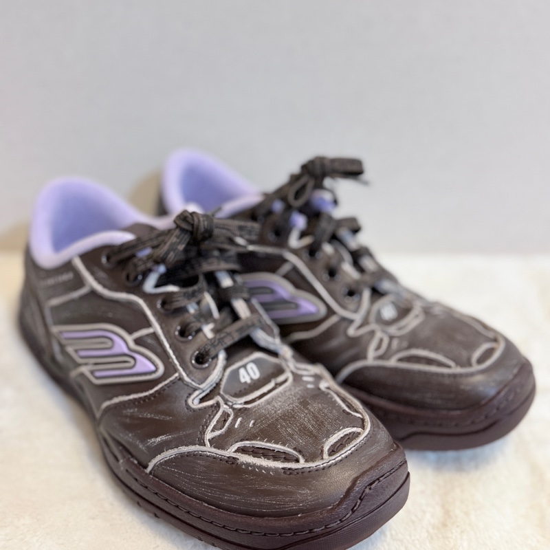 櫃上33900僅試穿✨ Balenciaga 巴黎世家 2025 HAMPTONS 復古做舊休閒鞋#40-0