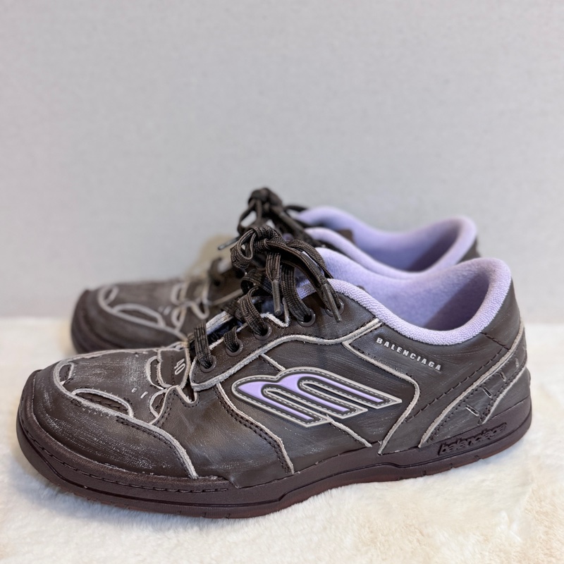 櫃上33900僅試穿✨ Balenciaga 巴黎世家 2025 HAMPTONS 復古做舊休閒鞋#40-11