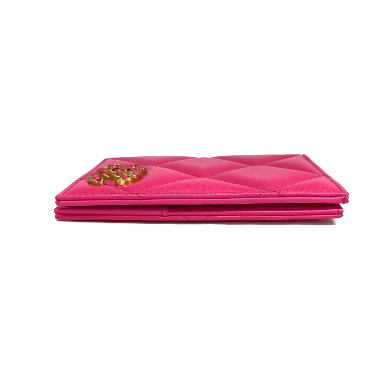 ☆ Chanel 香奈兒 Hot Pink Lambskin Passport Case 桃紅色小羊皮護照套 - 267000240-4
