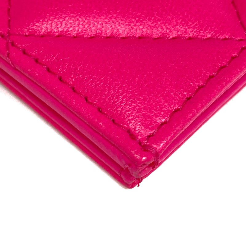 ☆ Chanel 香奈兒 Hot Pink Lambskin Passport Case 桃紅色小羊皮護照套 - 267000240-8