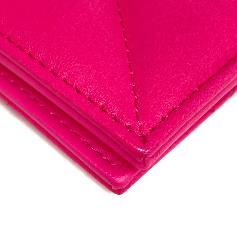 ☆ Chanel 香奈兒 Hot Pink Lambskin Passport Case 桃紅色小羊皮護照套 - 267000240-11