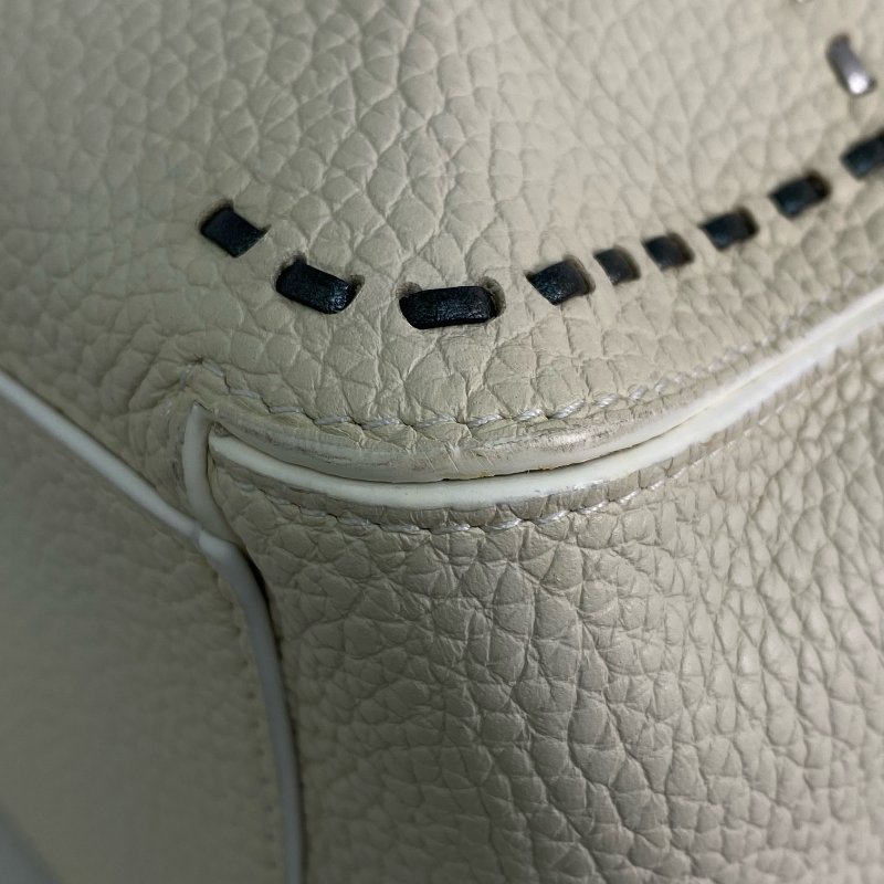 △ Delvaux 德爾沃 Ivory Calfskin Cool Box MM 2 Way Bag 象牙白色小牛皮兩用袋 - 257028354-7