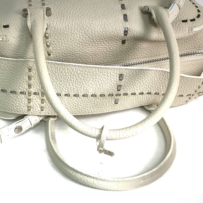 △ Delvaux 德爾沃 Ivory Calfskin Cool Box MM 2 Way Bag 象牙白色小牛皮兩用袋 - 257028354-10