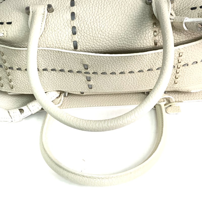 △ Delvaux 德爾沃 Ivory Calfskin Cool Box MM 2 Way Bag 象牙白色小牛皮兩用袋 - 257028354-11