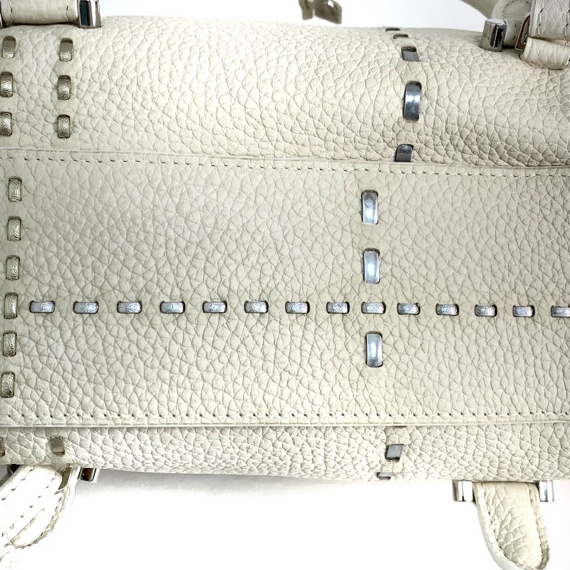 △ Delvaux 德爾沃 Ivory Calfskin Cool Box MM 2 Way Bag 象牙白色小牛皮兩用袋 - 257028354-14