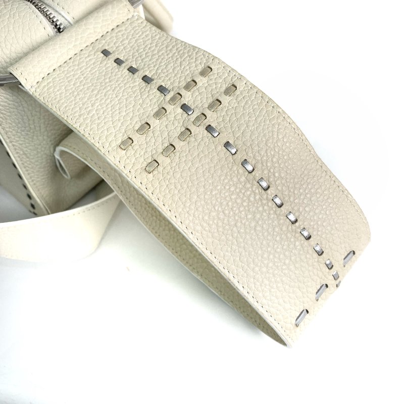 △ Delvaux 德爾沃 Ivory Calfskin Cool Box MM 2 Way Bag 象牙白色小牛皮兩用袋 - 257028354-21