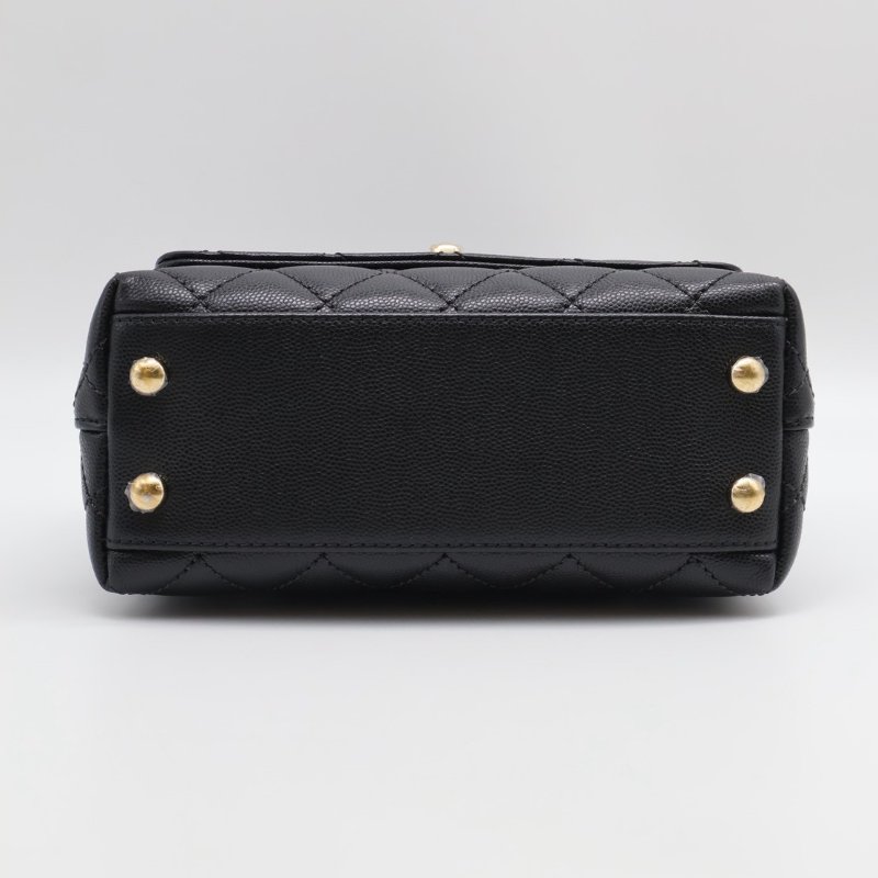 CHANEL Coco handle - mini黑金-19