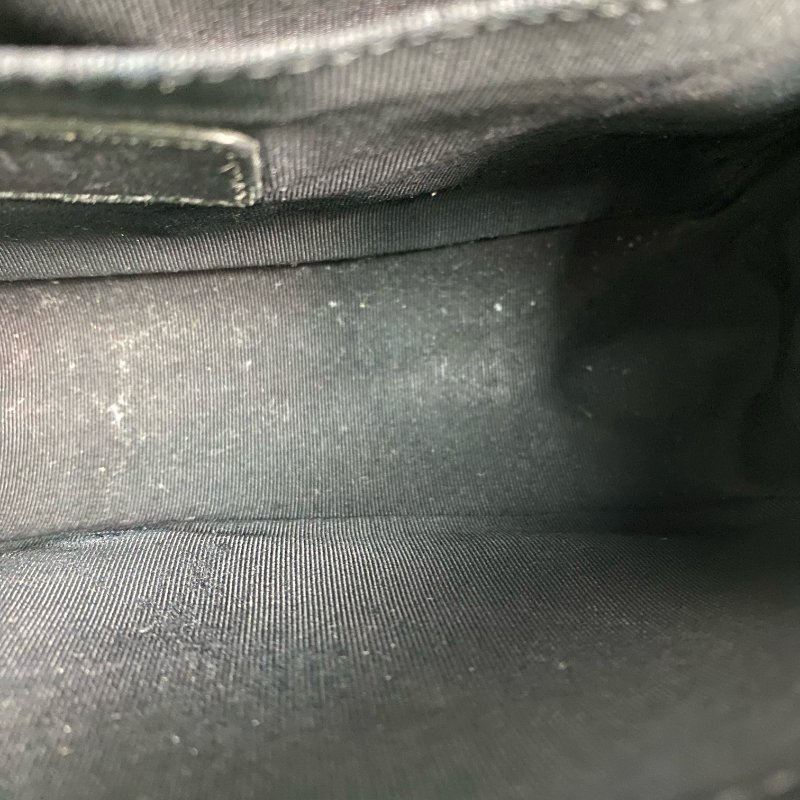 △ Chanel 香奈兒 Black Lambskin Boy 25CM Ruthenium-Finish Metal Chain Shoulder Bag No.19 A92267 黑色小羊皮鍍釕金屬鎖鏈肩背袋No.19 - 267000472-18