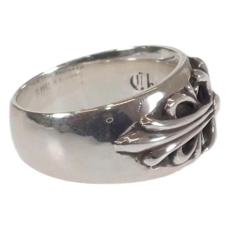 ChromeHearts 克羅心 Keeper Ring 窄版 守護者 戒 銀戒-5