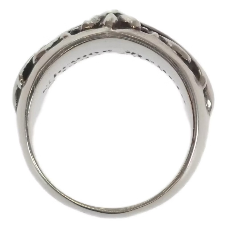 ChromeHearts 克羅心 Keeper Ring 窄版 守護者 戒 銀戒-7