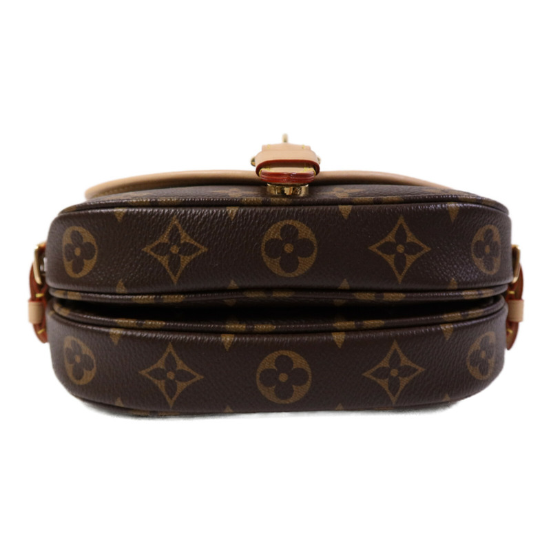 LOUIS VUITTON Monogram Saumur BB金扣手挽肩背兩用袋-3