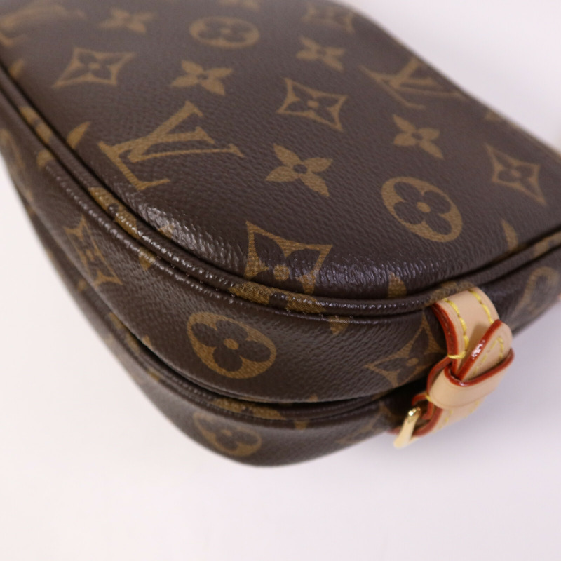 LOUIS VUITTON Monogram Saumur BB金扣手挽肩背兩用袋-11
