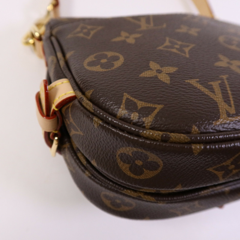 LOUIS VUITTON Monogram Saumur BB金扣手挽肩背兩用袋-12