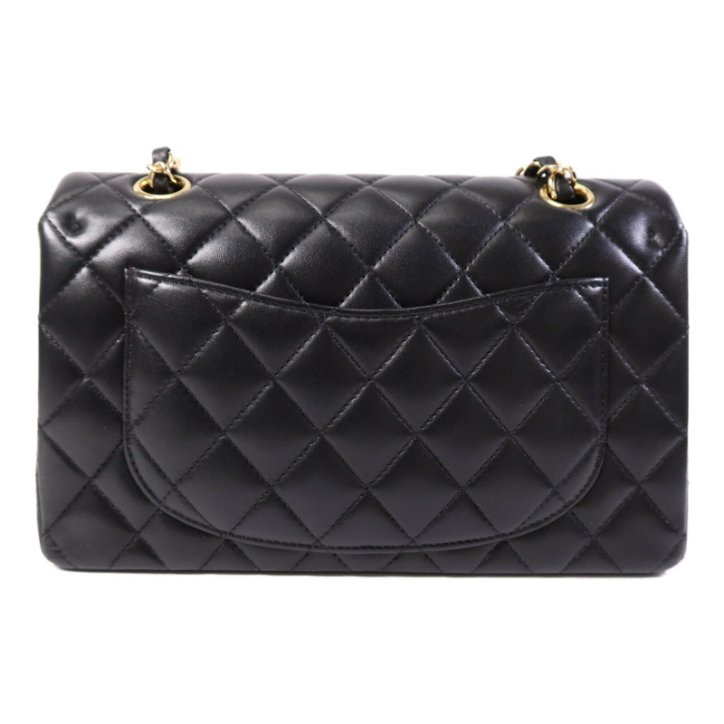 CHANEL 羊皮皮革Classic 23金扣鏈帶肩背袋-1