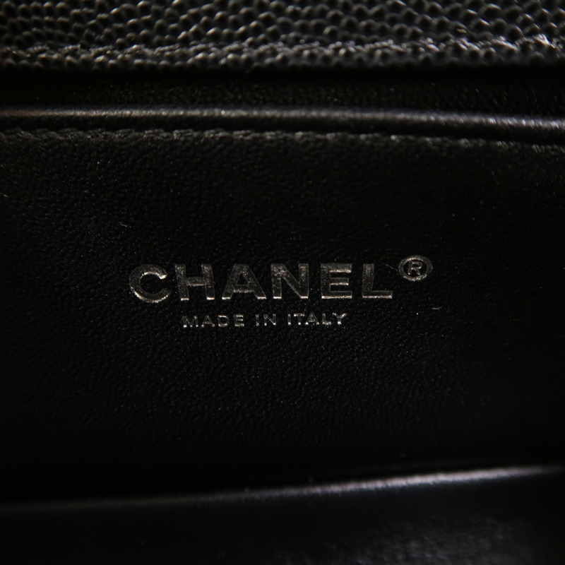 CHANEL 牛皮皮革Boy 20鏈帶肩背袋-5
