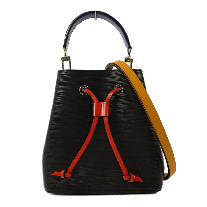 LOUIS VUITTON Epi Neo Noe BB銀扣手挽肩背兩用袋-0