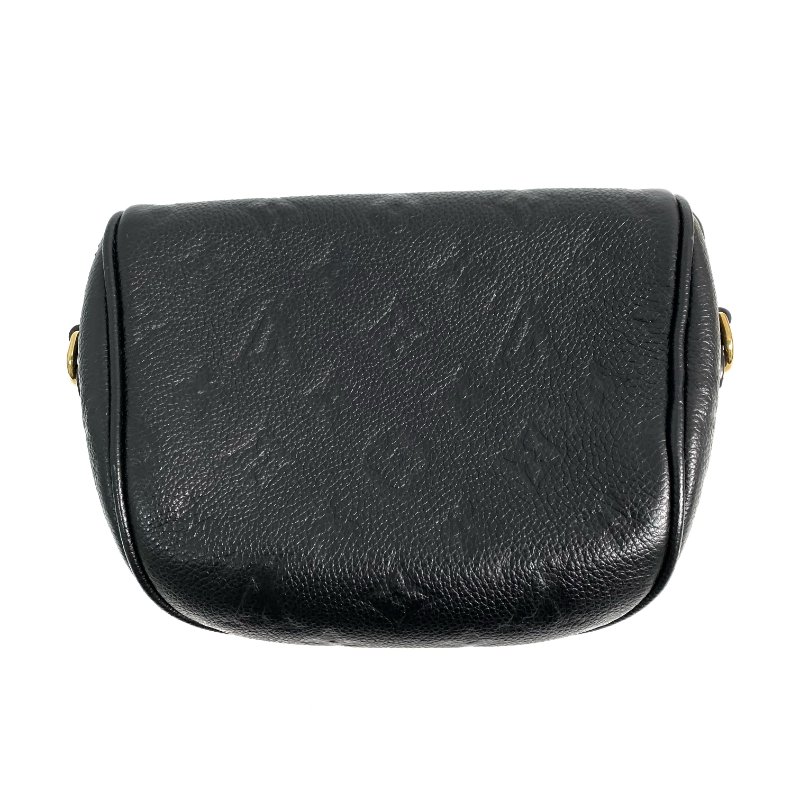 △ Louis Vuitton 路易威登 Black Empreinte Calfskin Monogram Mini Bumbag Shoulder Bag M46917 黑色小牛皮經典老花肩背袋 - 267000541-3