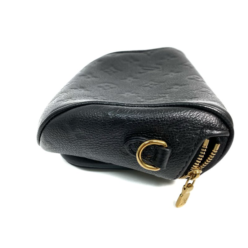 △ Louis Vuitton 路易威登 Black Empreinte Calfskin Monogram Mini Bumbag Shoulder Bag M46917 黑色小牛皮經典老花肩背袋 - 267000541-4