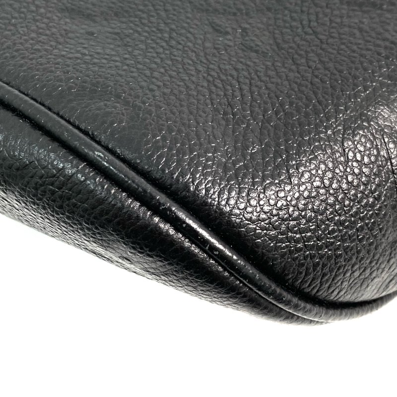 △ Louis Vuitton 路易威登 Black Empreinte Calfskin Monogram Mini Bumbag Shoulder Bag M46917 黑色小牛皮經典老花肩背袋 - 267000541-8