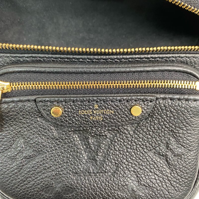 △ Louis Vuitton 路易威登 Black Empreinte Calfskin Monogram Mini Bumbag Shoulder Bag M46917 黑色小牛皮經典老花肩背袋 - 267000541-18