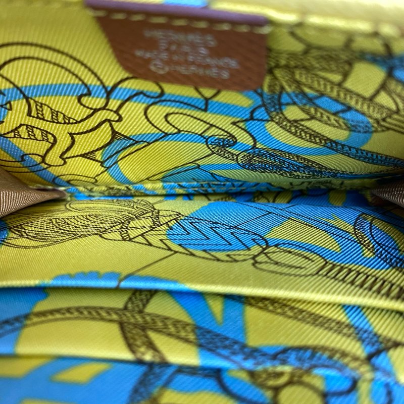 ☆ Hermes 愛馬仕 Brown Calfskin Azap Compact Zip Short Wallet Stamp U 啡色小牛皮拉鍊短銀包U刻 - 267000684-19