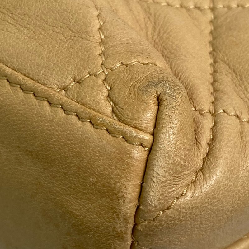 △ Chanel 香奈兒 Beige Lambskin Gold Tone Metal Vintage Shoulder Bag No.2 淺褐色小羊皮金色金屬經典肩背袋No.2 - 267000336-8