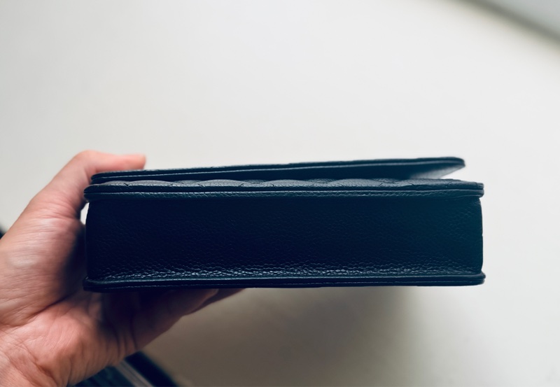 Chanel 香奈兒WOC金扣荔枝皮-4