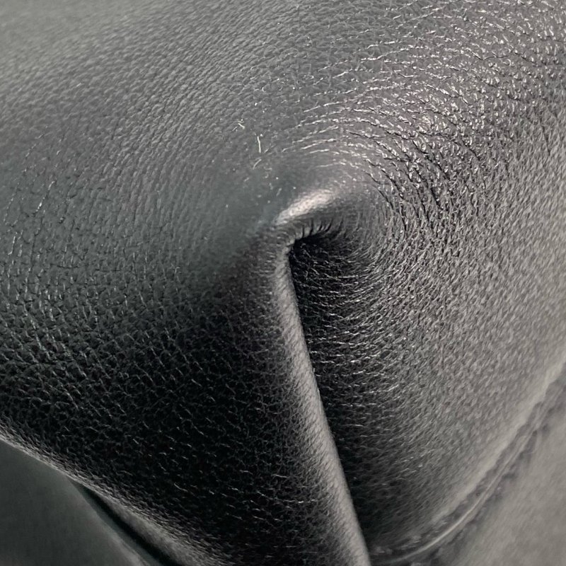 △ Prada 普拉達 Black Calfskin Medium Doux Chain Shoulder Bag 黑色小牛皮鎖鏈肩背袋 - 267000719-8