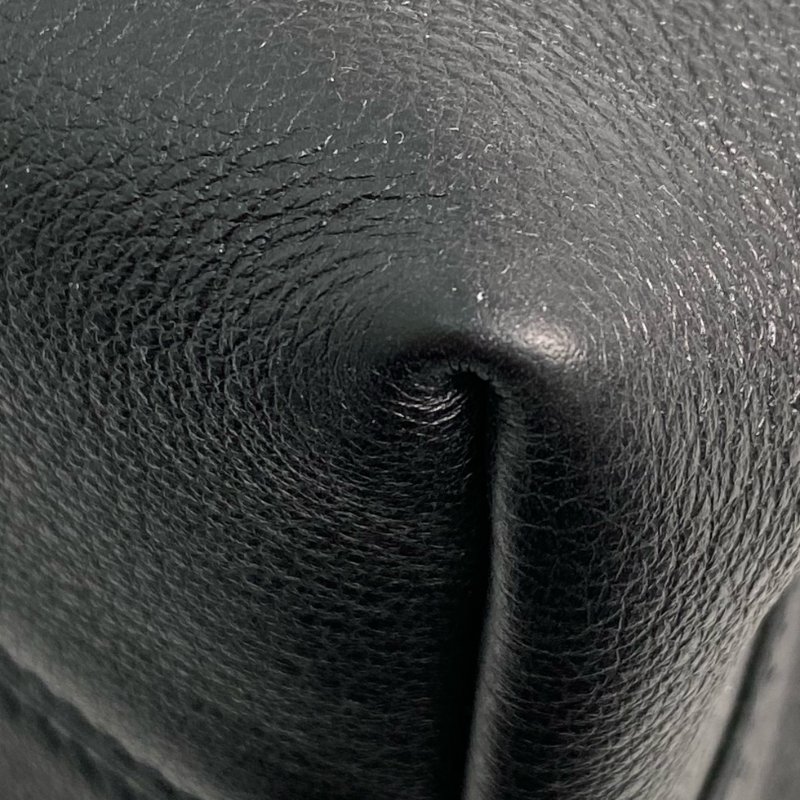 △ Prada 普拉達 Black Calfskin Medium Doux Chain Shoulder Bag 黑色小牛皮鎖鏈肩背袋 - 267000719-9