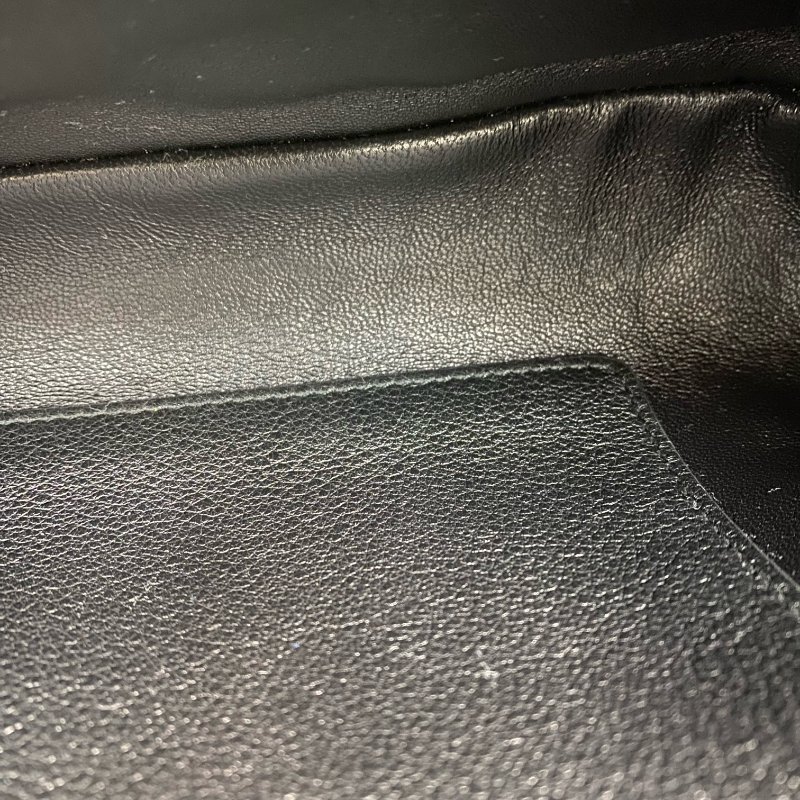 △ Prada 普拉達 Black Calfskin Medium Doux Chain Shoulder Bag 黑色小牛皮鎖鏈肩背袋 - 267000719-15