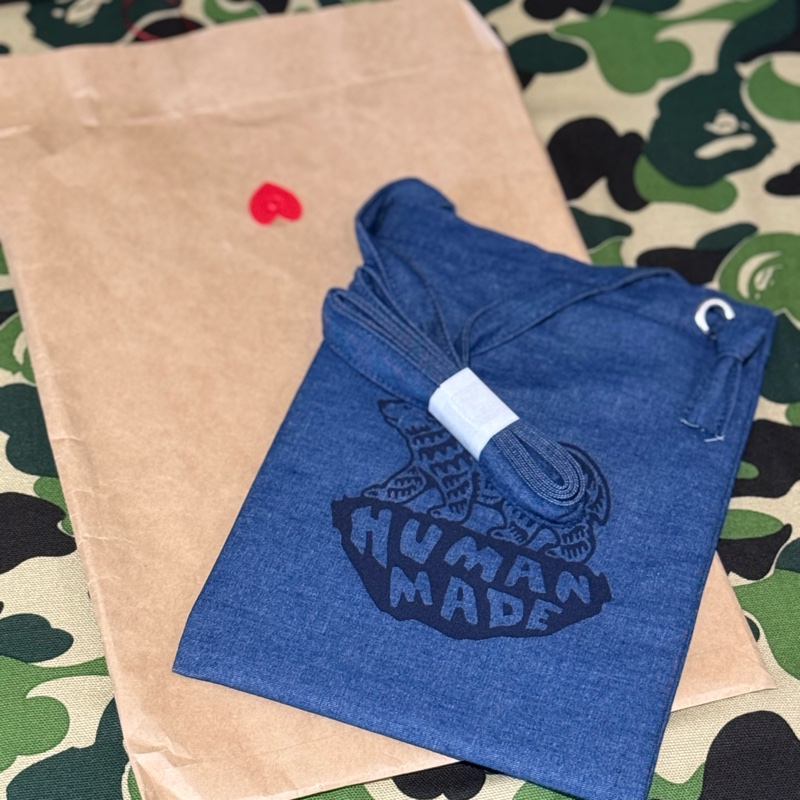 HUMAN MADE THE EARLY YEARS 單寧 北極熊 小側背包 附收藏-2