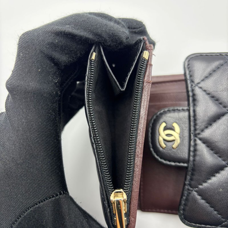 Chanel 經典菱格紋短夾-5