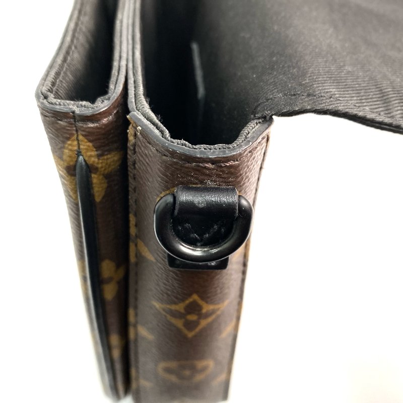 △ Louis Vuitton 路易威登 Brown Coated Canvas Monogram S-Lock Vertical Shoulder Bag M81522 啡色塗層帆布經典老花肩背袋 - 267000548-19