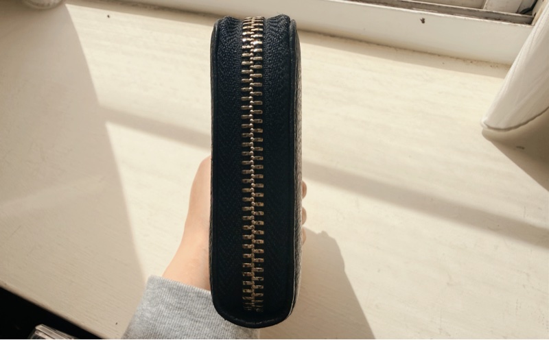 Vivienne Westwood 經典土星🪐靛色牛皮革 長夾-15