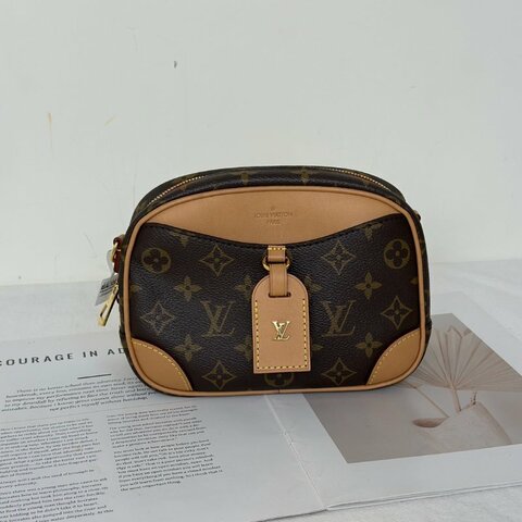 LOUIS VUITTON Deauville mini相機包